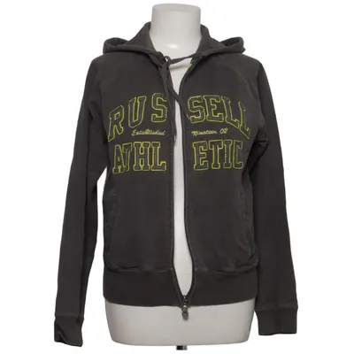 Kapuzenpullover (Grau) von Russell Athletic Baumwolle, Elasthan