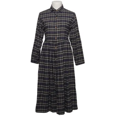 Robe chemise (Bleu, Blanc) de IKKS Coton