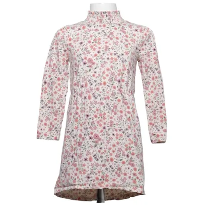 Klänning (Vit, Flerfärgad) från Hema Bomull, Elastan