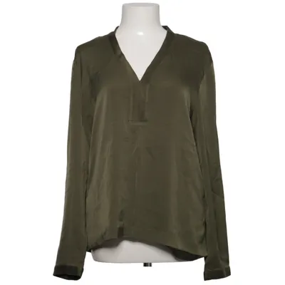 Bluse (Grøn) fra Marville Elastan, Silke