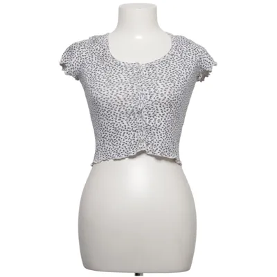 Top (Hvid, Sort) fra Brandy Melville Bomuld