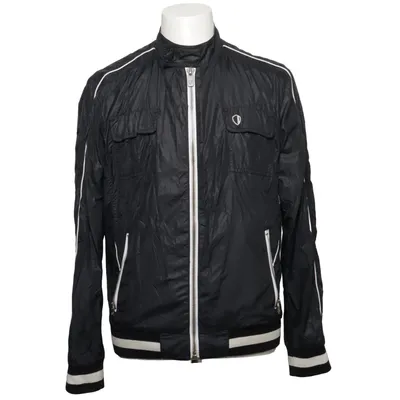 Träningsjacka (Svart, Vit) från Ben Sherman Nylon, Polyester
