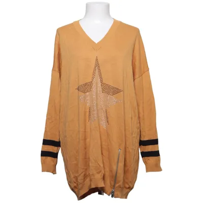 Sweater (Yellow) from Ruga Cotton, Modal, Polyester