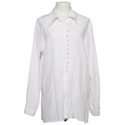 Chemise (Blanc) de Woman Collection H&M Polyester, Viscose