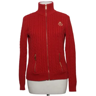 Cardigan (Rød) fra Lauren Ralph Lauren Bomuld