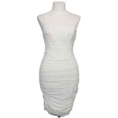 Cocktail dress (White) from D&M Elastane, Polyester