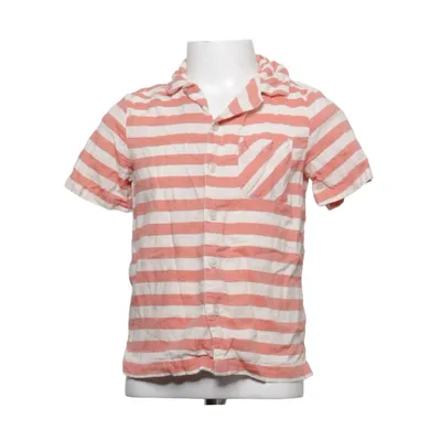 Chemise à manches courtes (Beige, Rouge) de Rikiki Coton