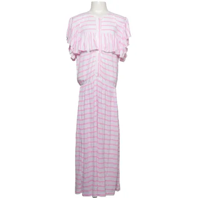 Jurk (Roze, Wit) van Morley Linnen, Polyester, Viscose