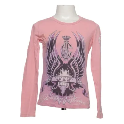 Långärmad t-shirt (Rosa) från Christian Audigier Bomull