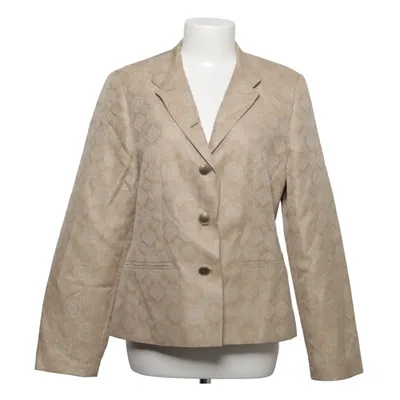 Blazer (Beige) van Vittoria Verani Metallvezel, Polyester