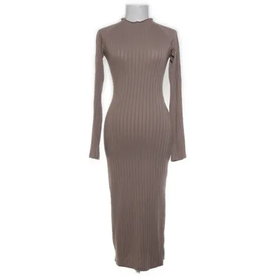 Turtleneck dress (Beige) from Bianca x Nelly Elastane, Polyester, Viscose