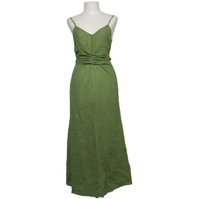 Jurk (Groen) van Massimo Dutti Linnen