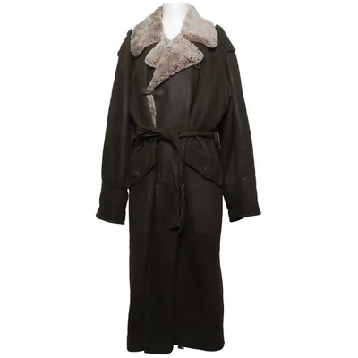 Vinterkappa (Grön, Beige) från Amoress