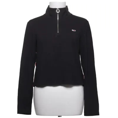 Collegetröja (Svart) från Tommy Hilfiger Jeans Elastan, Polyamid, Viskos