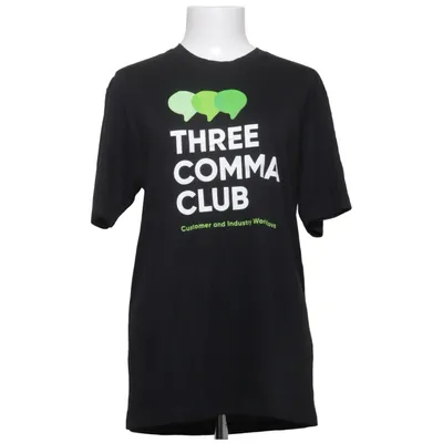T-shirt (Noir) de District Coton, Polyester, Viscose