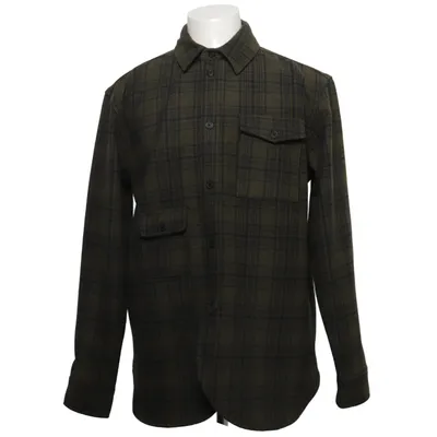 Overshirt (Green, Black) from Han Kjøbenhavn Polyester, Wool