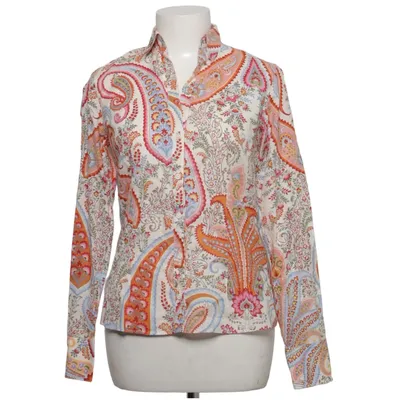 Blus (Beige, Flerfärgad) från Massimo Dutti Woman Bomull