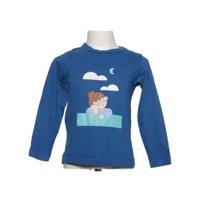 Lange mouwen shirt (Blauw) van Jacadi Katoen, Elastaan