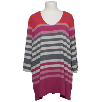 Tunic (Red, Purple, Gray, Multicolored) from Selection by Ulla Popken Elastane, Viscose