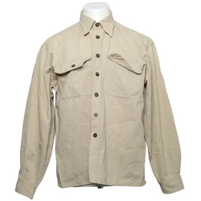 Overshirt (Beige) van Paperwork Katoen