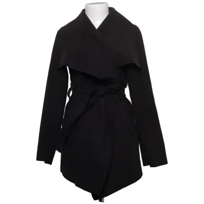 Frakke (Sort) fra Flam Mode Elastan, Polyester