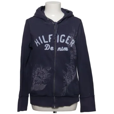 Hættetrøje (Blå) fra Tommy Hilfiger Denim Bomuld, Elastan, Polyester