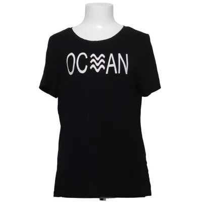 T-shirt (Svart) från True Style Elastan, Viskos