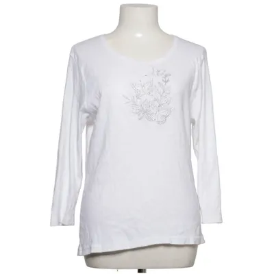 Långärmad t-shirt (Vit) från Florie Bomull