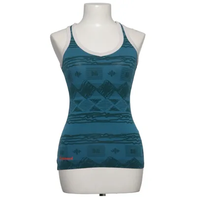 Sport tanktop (Blauw) van Simond Katoen, Elastaan
