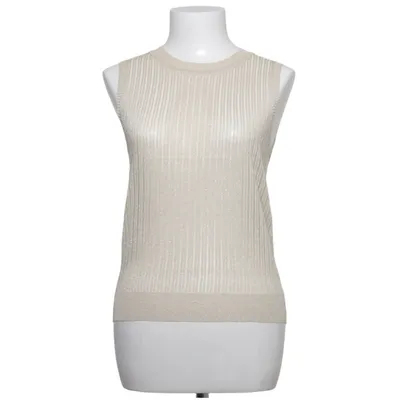 Tanktop (Beige) van Luc.ce Polyester, Viscose