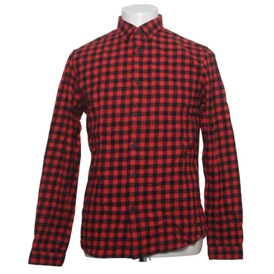 Flanellhemd (Rot, Schwarz) von Only & Sons Baumwolle
