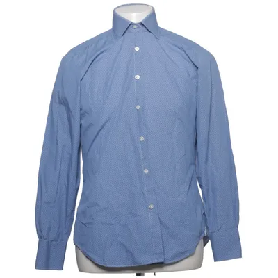 Shirt (Blauw, Wit) van Emanuel Berg Katoen