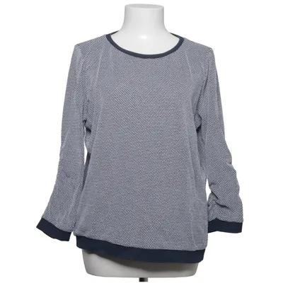Sweater (Blue, White) from Tom Tailor Denim Cotton, Polyester