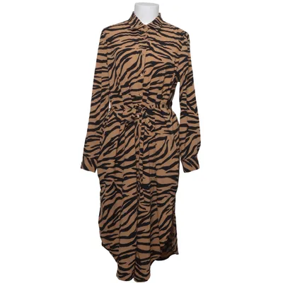 Shirt dress (Black, Brown) from VRS Woman Polyester