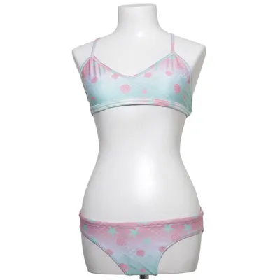 Bikini (Rose, Bleu, Vert) de Lane4 Élasthane, Polyester