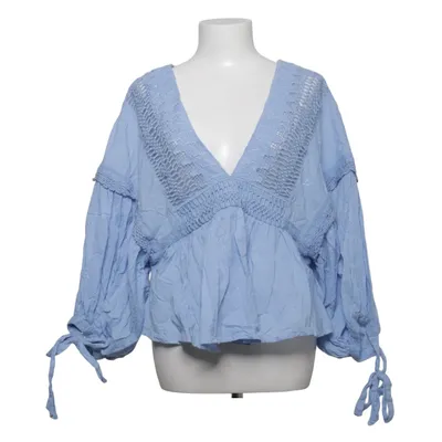 Bluse (Blau) von Free People Baumwolle, Nylon, Polyester