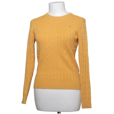 Tröja (Gul) från GANT Bomull, Polyamid
