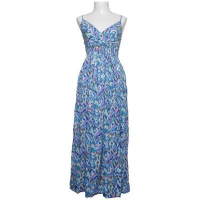 Maxi jurk (Blauw, Meerkleurig) van Miss Sara Viscose