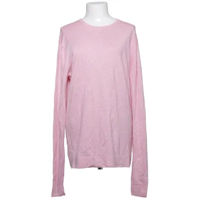 Langærmet t-shirt (Pink) fra Tailored Originals Polyamid, Viscose