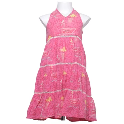 Jurk (Roze, Geel, Meerkleurig) van Fabindia Katoen