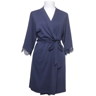Ochtendjas (Blauw) van Lascana Elastaan, Polyester, Viscose