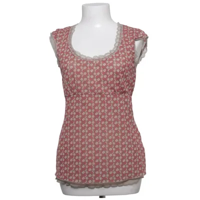 Top (Brown, Multicolored) from Yaya Collection Elastane, Polyester