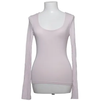 Lange mouwen shirt (Roze) van Gina Tricot Elastaan, Viscose
