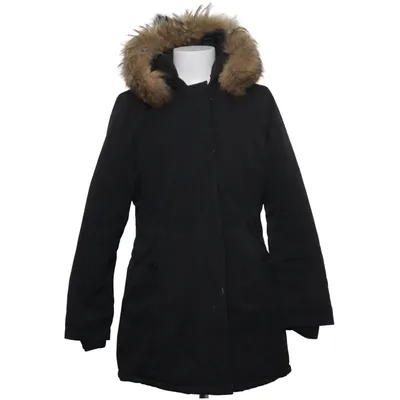 Parka (Schwarz) von Attentif Baumwolle, Polyester
