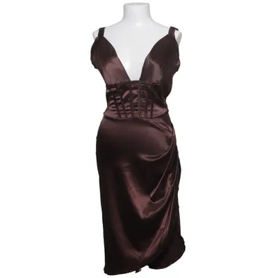 Robe de cocktail (Marron) de Bella Barnett Coton, Polyester