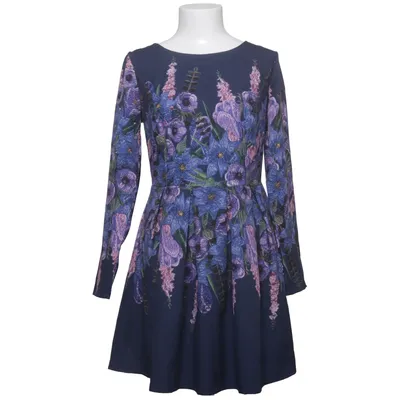 Robe (Bleu, Violet, Rose) de VUBU Élasthane, Polyester