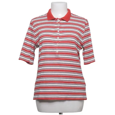 Poloshirt (Rood, Meerkleurig) van H&M Katoen, Viscose, Elastaan