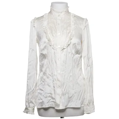 Blouse (White) from Sônia Bogner Elastane, Silk