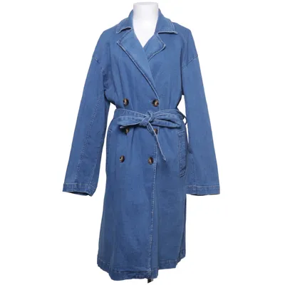 Trenchcoat (Blå) fra Rainbow Bomuld, Elastan