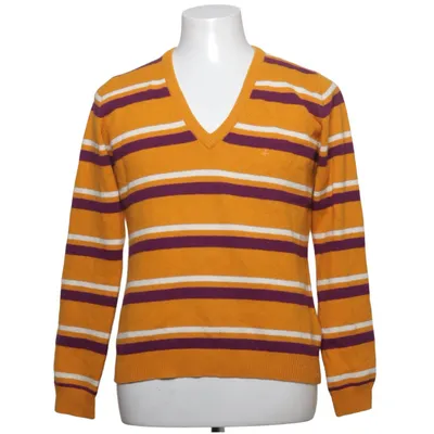 Pullover (Yellow, Purple, White) from Cross Cotton, Polyamide, Wool